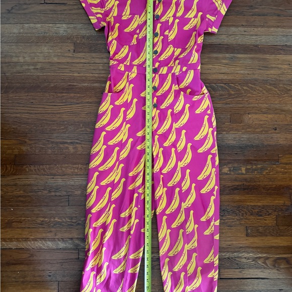 Hot Pink Banana Jumpsuit - Mixed by Nasrin - Picture 5 of 9